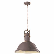 Ferroluce Pendant Ceiling Light C1690 Vintage Tortora