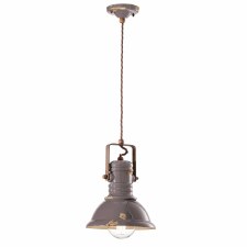 Ferroluce Pendant Ceiling Light C1691 Vintage Tortora