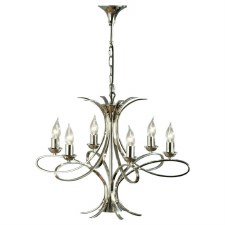 Interiors 1900 Penn 6 Light Chandelier