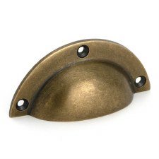 From The Anvil Period Drawer Pull Burnished Brass