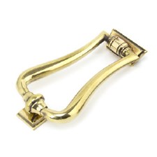 From The Anvil Period Slimline Art Deco Door Knocker Aged Brass
