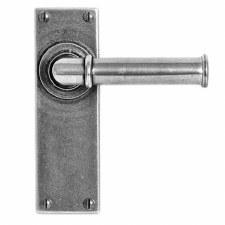 Finesse Wexford Door Latch Handles FD181 Solid Pewter