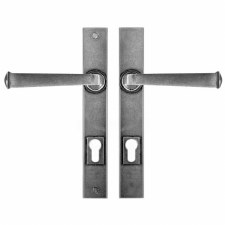 Finesse Allendale Multipoint Entry Door Handles FDMP02 Solid Pewter