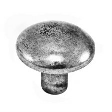 Finesse Hetton Cupboard Door Knob 30mm PCK035 Solid Pewter