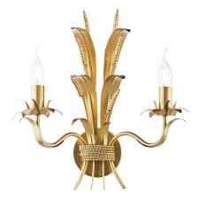 Phaedra Double Wall Light Gold