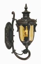 Elstead Philadelphia Outdoor Walll Uplight Lantern Small