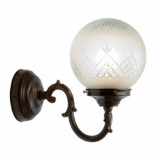 Pineapple Dome Wall Light