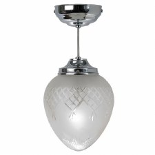 Pinestar Ceiling Pendant Light 160mm Chrome Pinestar Ceiling Pendant Light 160mm Chrome