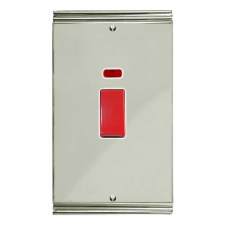 Plaza Vertical Cooker Switch Polished Nickel