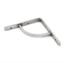 From The Anvil Plain Shelf Bracket 6" x 6" Natural Smooth