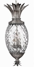 Hinkley Lighting Plantation Burnished Brass Crystal Pineapple 7 Light -  Ruby Lane