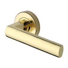 Heritage Poseidon Door Handle V6230 Polished Brass Heritage Poseidon Door Handle V6230 Polished Brass