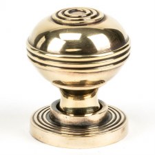 From The Anvil Prestbury Cabinet Knob Aged Brass Small
