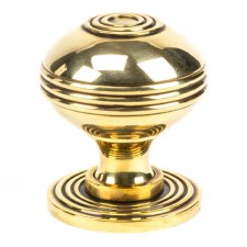 From The Anvil Prestbury Cabinet Knob Aged Brass Large