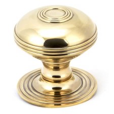From The Anvil Prestbury Centre Door Knob Aged Brass From The Anvil Prestbury Centre Door Knob Aged Brass