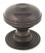 From The Anvil Prestbury Centre Door Knob Aged Bronze From The Anvil Prestbury Centre Door Knob Aged Bronze