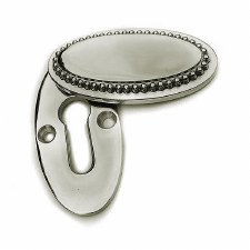 Regency Princess Covered Escutcheon Polished Nickel