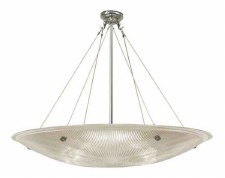 Prism Dish Ceiling Pendant Light Large Chrome Prism Dish Ceiling Pendant Light Large Chrome
