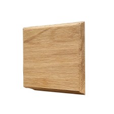 Oak Plinth for House Numbers profile Edge 2 Digit
