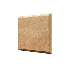 Oak Plinth for House Numbers profile Edge 1 Digit