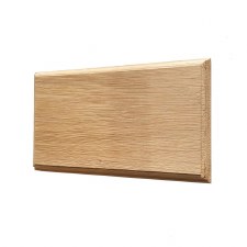Oak Plinth for House Numbers profile Edge 3 Digit
