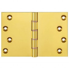 Projection Hinges P1264 101.6x150mm Polished Brass Unlacquered