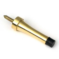 From The Anvil Projection Door Stop Polished Brass
