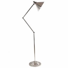 Elstead Provence Floor Lamp Polished Nickel