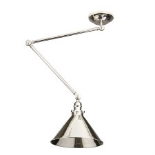 Elstead Provence Grande Wall Light or Pendant Polished Nickel