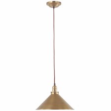 Elstead Provence Ceiling Pendant Light Aged Brass