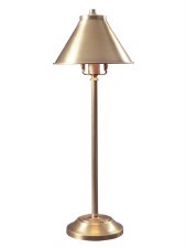 Elstead Provence Stick Table Lamp Aged Brass