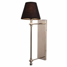 Provincial Single Wall Light Polished Nickel