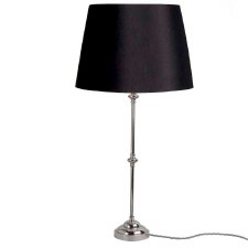 Provincial Small Table Lamp Polished Nickel