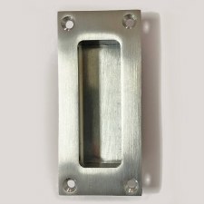 Aston Flush Pull Handle 90mm Satin Chrome