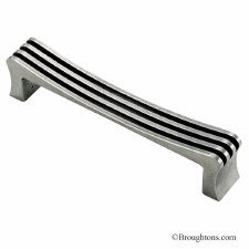 Finesse Reeded Pull Handle Solid Pewter Finesse Reeded Pull Handle Solid Pewter
