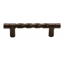 Heritage Pull Handle RBL349 227mm Small Solid Bronze Rustic Heritage Pull Handle RBL349 227mm Small Solid Bronze Rustic