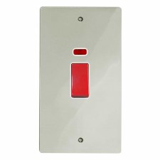 Victorian Vertical Cooker Switch Polished Nickel