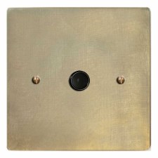 Victorian Flex Outlet Antique Satin Brass