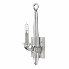 Quintiesse Ascher Single Wall Light Polished Nickel