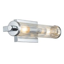 Quintiesse Azores Bathroom Wall Light Polished Chrome