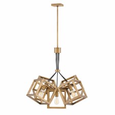 Quintiesse Ensemble 5 Light Pendant Brushed Bronze Quintiesse Ensemble 5 Light Pendant Brushed Bronze