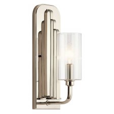 Quintiesse Kimrose Wall Light Polished Nickel