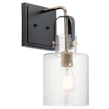 Quintiesse Kitner Wall Light Polished Nickel