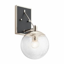 Quintiesse Marilyn Single Wall Light Polished Nickel