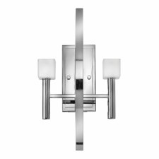 Quintiesse Mondo Double Wall Light Polished Chrome