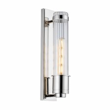 Quintiesse Wellington Single Bathroom Wall Light Polished Chrome