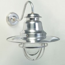 Quayside Outdoor Wall Light Lantern Aluminium