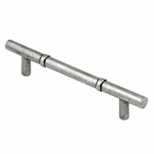Finesse Quebec Pull Handle FD597 Solid Pewter
