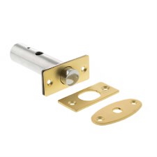 Rack Bolt 31mm Satin Brass Lacquered