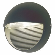 Elstread Freyr Round LED Outdoor Wall Light